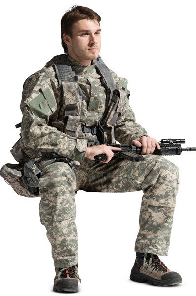 Sitting Soldier